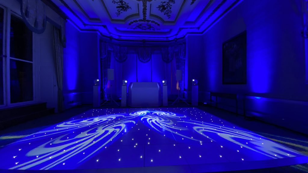 Ettington park white dance floor