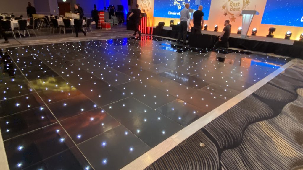 Metropole NEC Black starlit dance floor