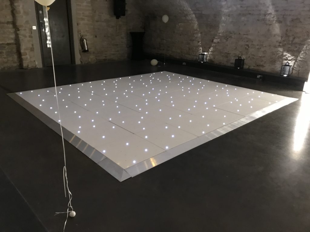 Small led twinkle dance floor
