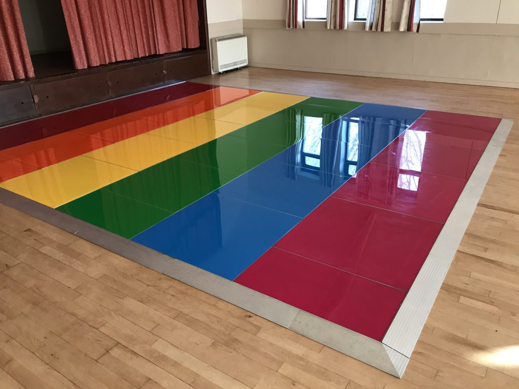 Rainbow Dance floor
