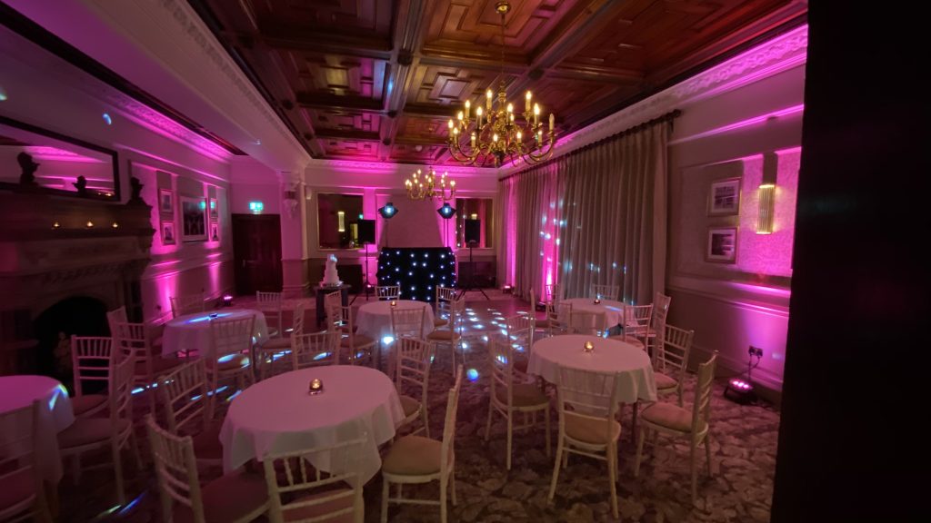 white starlit dance floor in the hathaway suite